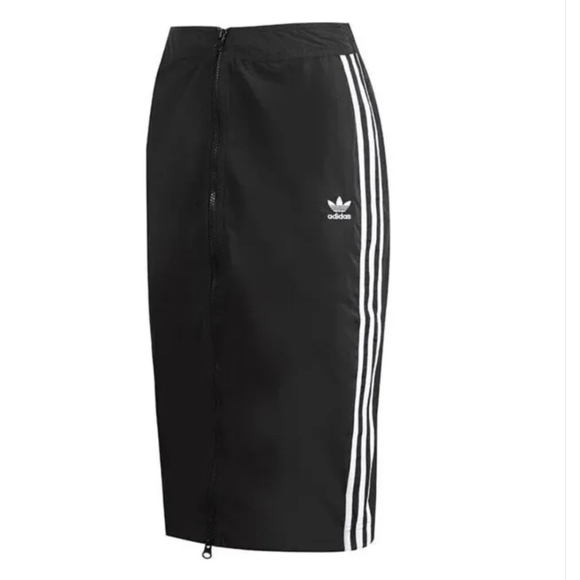 Adidas Adicolor Classics Long Zip Up Track Skirt (XXS) - Picture 8 of 8
